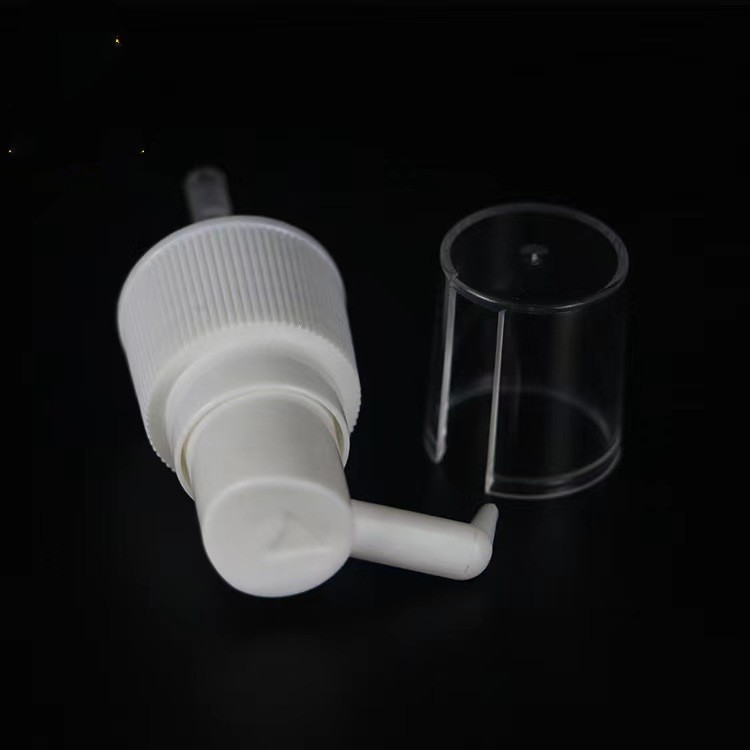 pulverizador nasal plástico branco de 18mm para líquido de medicina